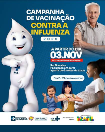 CAMPANHA DE VACINAÇÃO CONTRA A INFLUENZA 2025