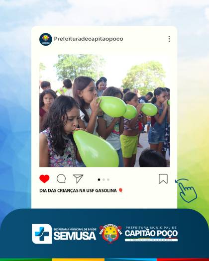 DIA DAS CRIANÇAS NA USF GASOLINA