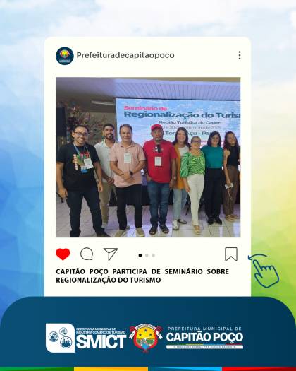 SMICT PARTICIPA DE SEMINÁRIO DE TURISMO EM TOMÉ AÇU