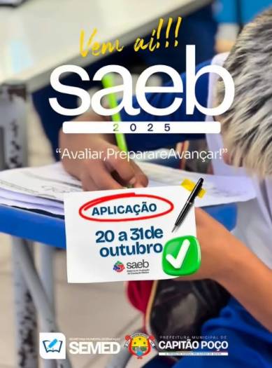 PREPARAÇÃO PARA AS PROVAS DO SAEB