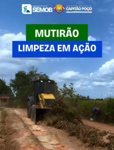 MUTIRÃO DE LIMPEZA