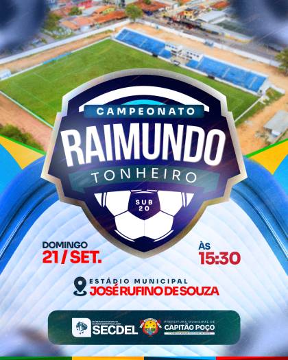Campeonato Raimundo Tonheiro – Sub-20!
