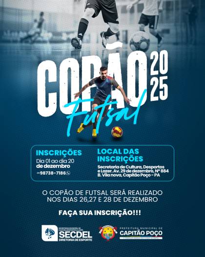 COPÃO 2025 DE FUTSAL