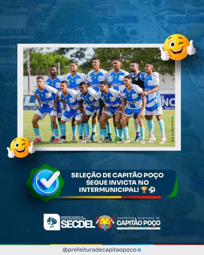JOGO DA SELEÇÃO DE CAPITÃO POÇO