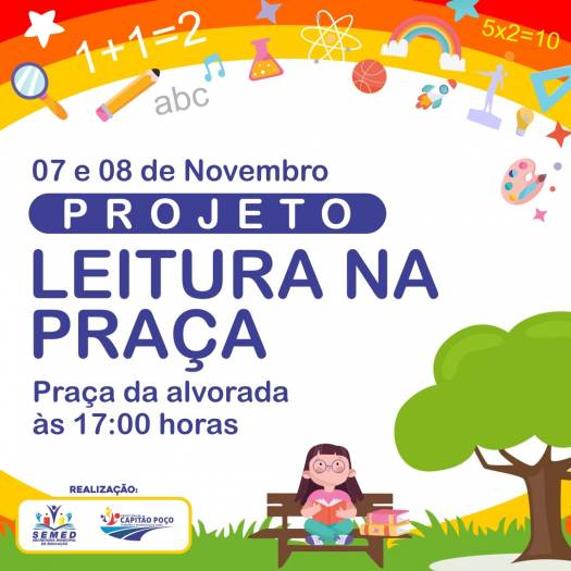 PROJETO LEITURA NA PRAÇA